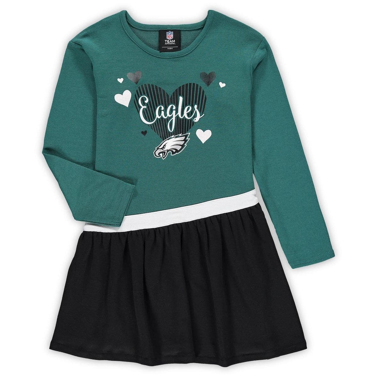 philadelphia eagles toddler dress