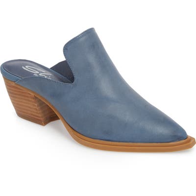 Sbicca Louisa Loafer Mule, Blue