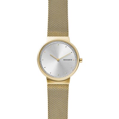Skagen Annelie Mesh Bracelet Watch,