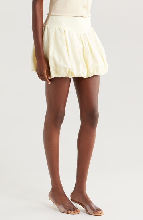 Shop Mistress Rocks Puff Ball Miniskirt In Vanilla