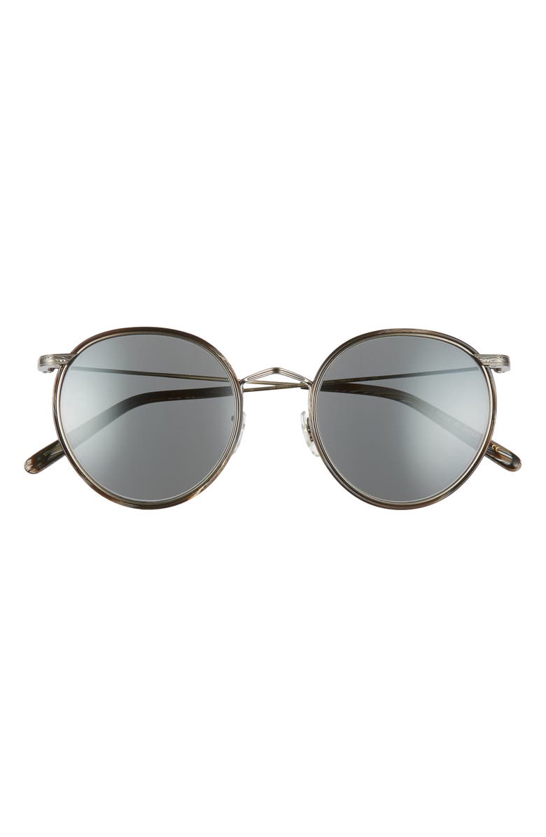 Top 65+ imagen oliver peoples casson 49mm round sunglasses