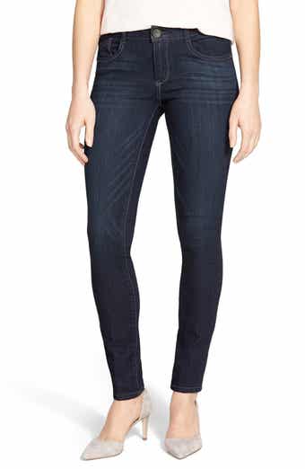 HUE Women's Jeggings & Tunic - Essential Denim Leggings - Stretchy Jeans  for Women - V Neck Legging Tee