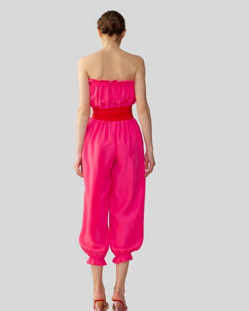 Shop Cynthia Rowley Cassis Jumpsuit In Pink