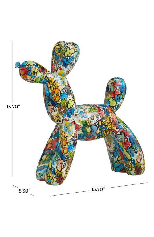 Shop Novogratz Multicolored Statue In Green/blue Multi