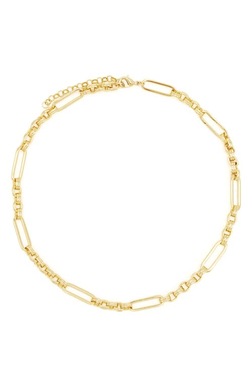 Lecce Chain Necklace in Gold