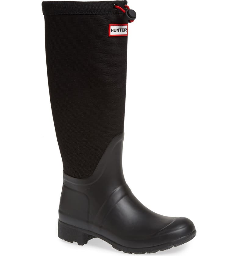 Hunter 'Tour' Packable Canvas Rain Boot (Women) | Nordstrom