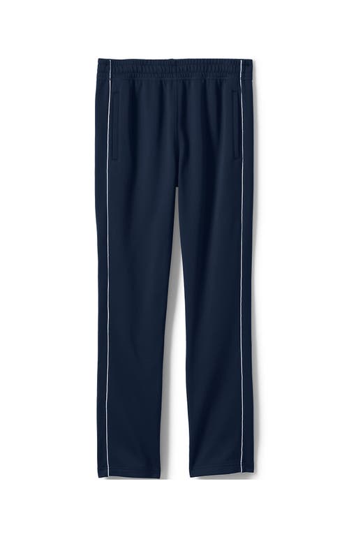 Shop Lands' End School Uniform  Active Track Pants In Classic Navy