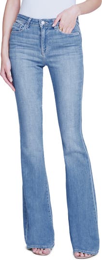 L'AGENCE Bell High Waist Flare Jeans