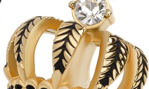 Cufflinks, Inc . Vincent De Paul 3d Crown Royal Cuff Links In Gold