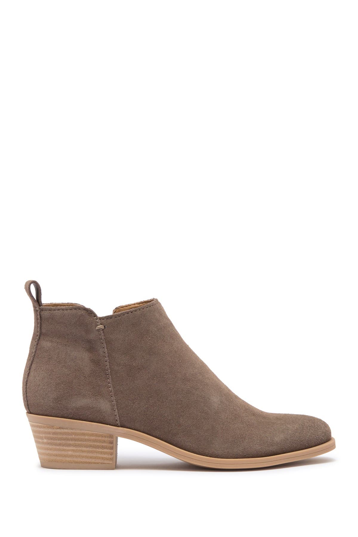 dolce vita taupe suede booties