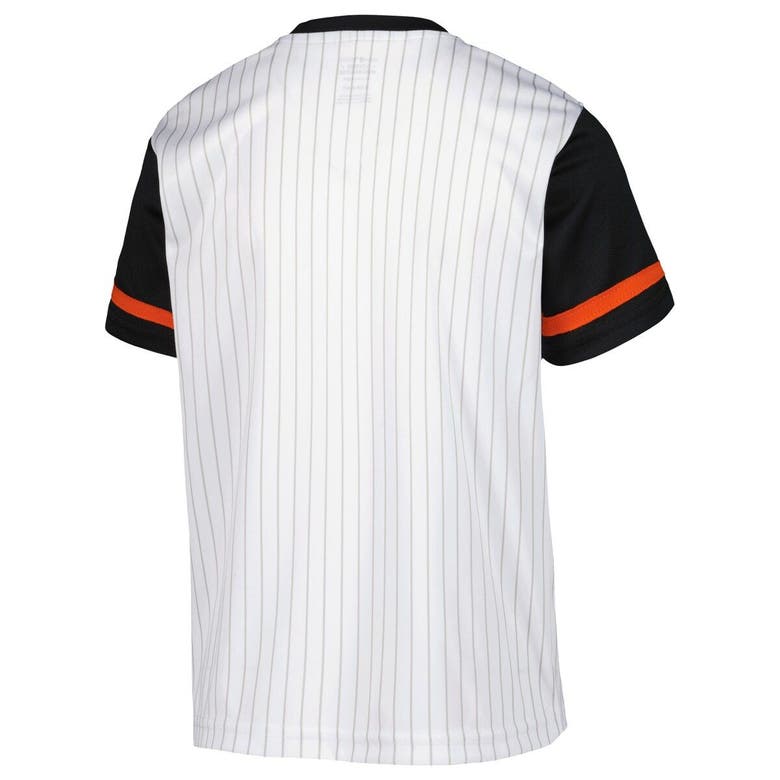 Youth San Francisco Giants Black Emergence Synthetic V Neck Jersey Tee