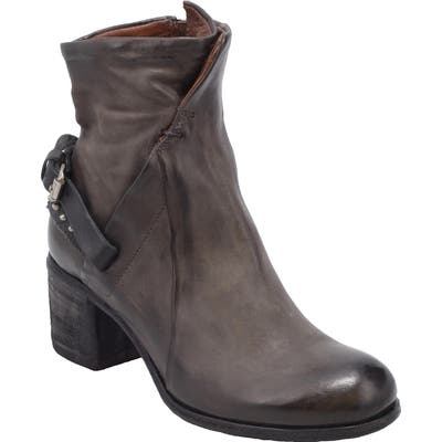 A.s.98 Baird Studded Strap Boot - Grey