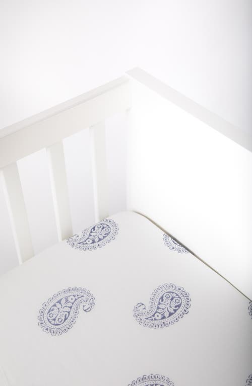 Malabar Baby Handmade Fitted Crib Sheet in Fort at Nordstrom