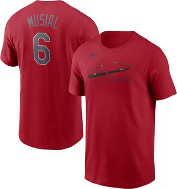 Men's Nike Stan Musial Red St. Louis Cardinals Cooperstown