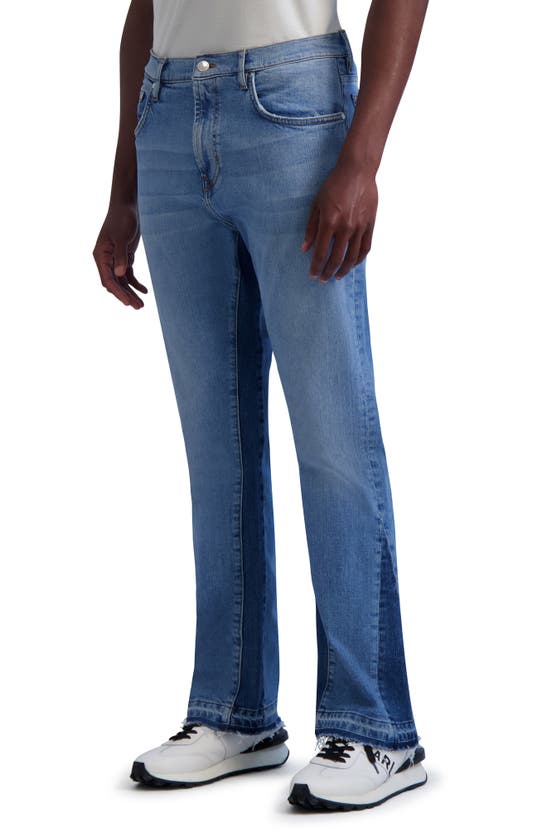 Shop Karl Lagerfeld W56 Straight Leg Jeans In Indigo