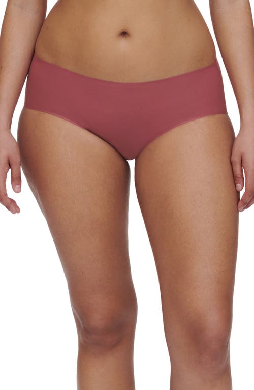 Shop Chantelle Lingerie Soft Stretch Seamless Hipster Panties In Sepia