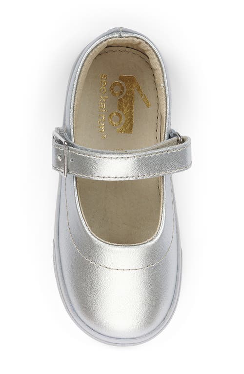 See Kai Run Lucia Mary Jane Flat In Silver