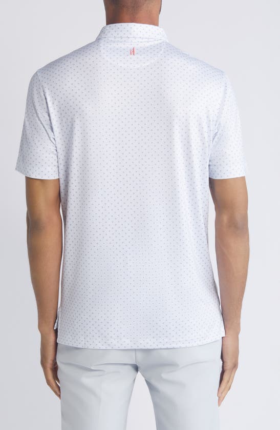 Johnnie-o Crete Neat Print Prep-formance Polo In Paloma