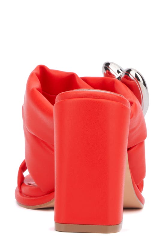 Shop Olivia Miller Lovey Dovey Sandal In Red