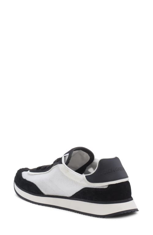 Shop Dolce & Gabbana Dolce&gabbana Dg Cushion Sneaker In Bianco/nero