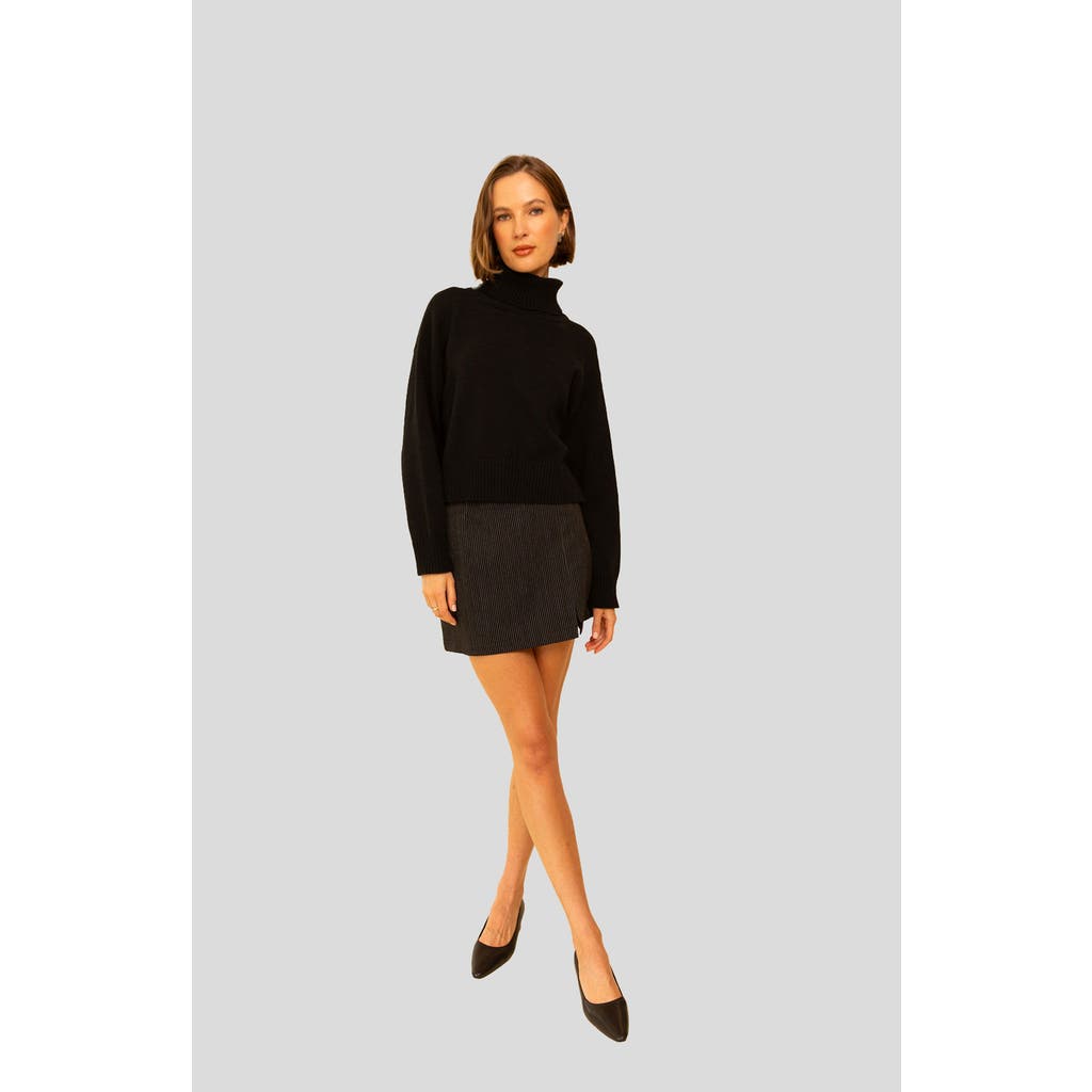 Whimsy + Row Penelope Pullover In Black