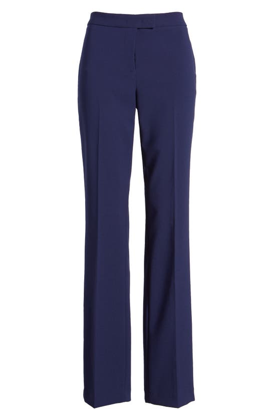 Shop Anne Klein Flare Pants In Distant Mountain