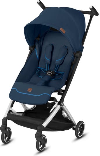  CYBEX Eezy S Twist 2 Stroller, 360° Rotating Seat, Parent  Facing or Forward Facing, One-Hand Recline, Compact Fold, Lightweight  Travel Stroller, Stroller for Infants 6 Months+, Navy Blue : Baby
