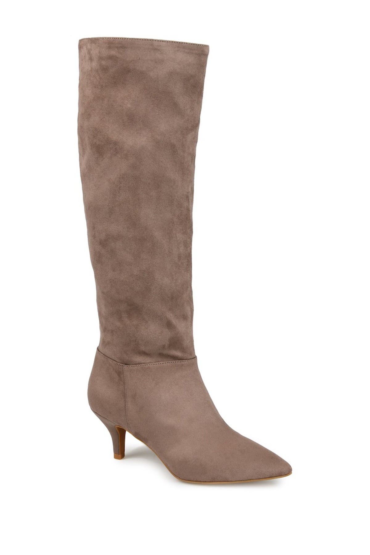 extra wide suede boots