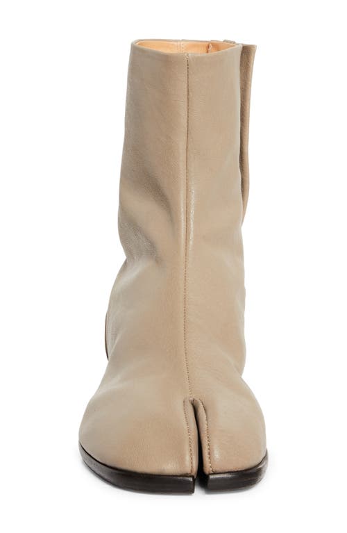 Shop Maison Margiela Tabi Boot In Birdy