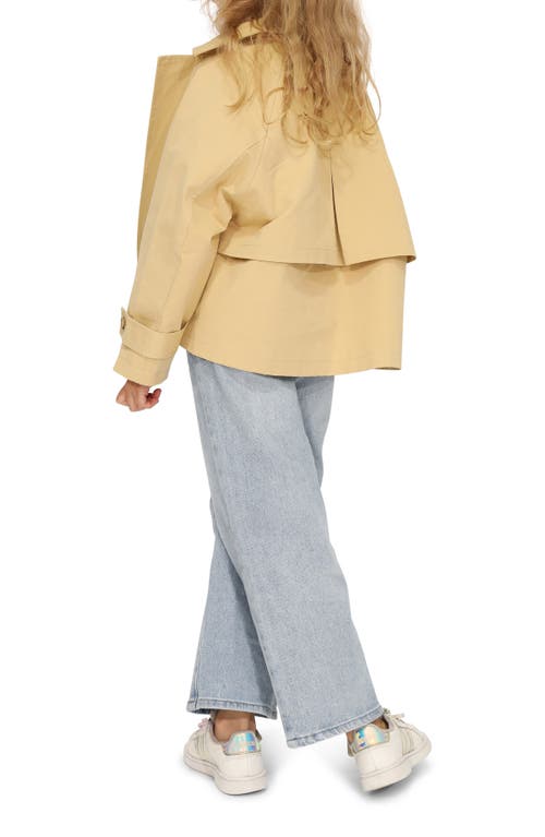 BELLE & BLOOM BELLE & BLOOM MATILDA CROPPED TRENCH COAT 