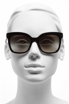 Prada 'Triangle Logo' 53mm Sunglasses | Nordstrom