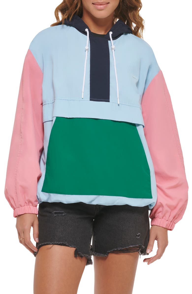 Levi's® Colorblock Hooded Popover Jacket | Nordstrom