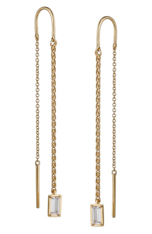 Nadri Entwine Threader Earrings in Gold at Nordstrom