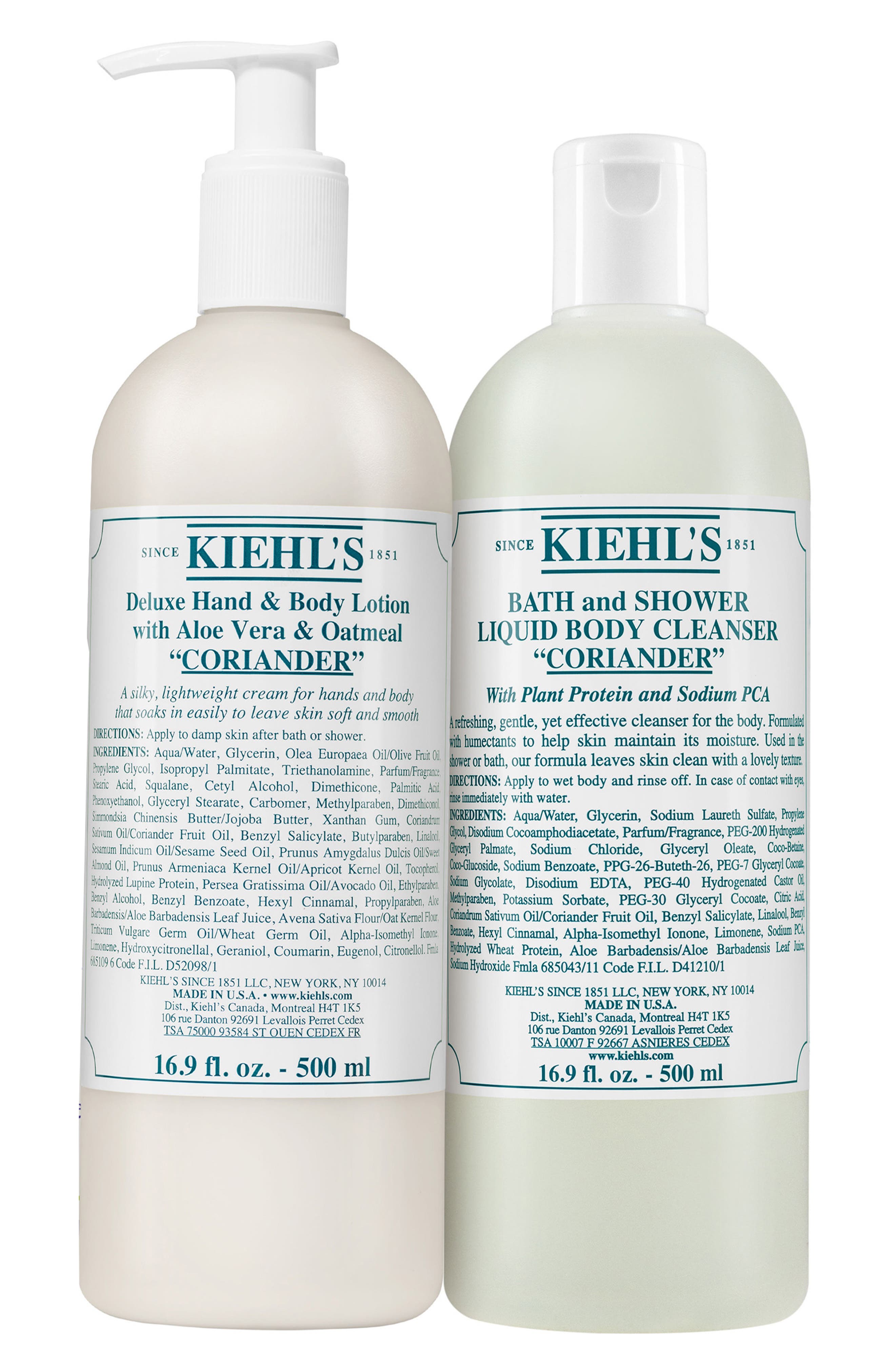 Kiehl's Since 1851 Classic Scents Coriander Edition Duo (Limited