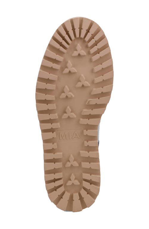 MIA MIA CYAN PLATFORM WEDGE BOOTIE