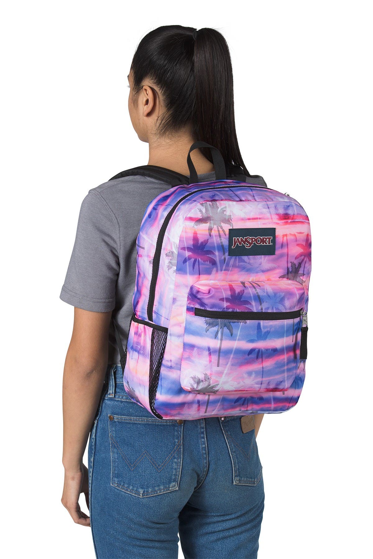 palm tree backpack jansport