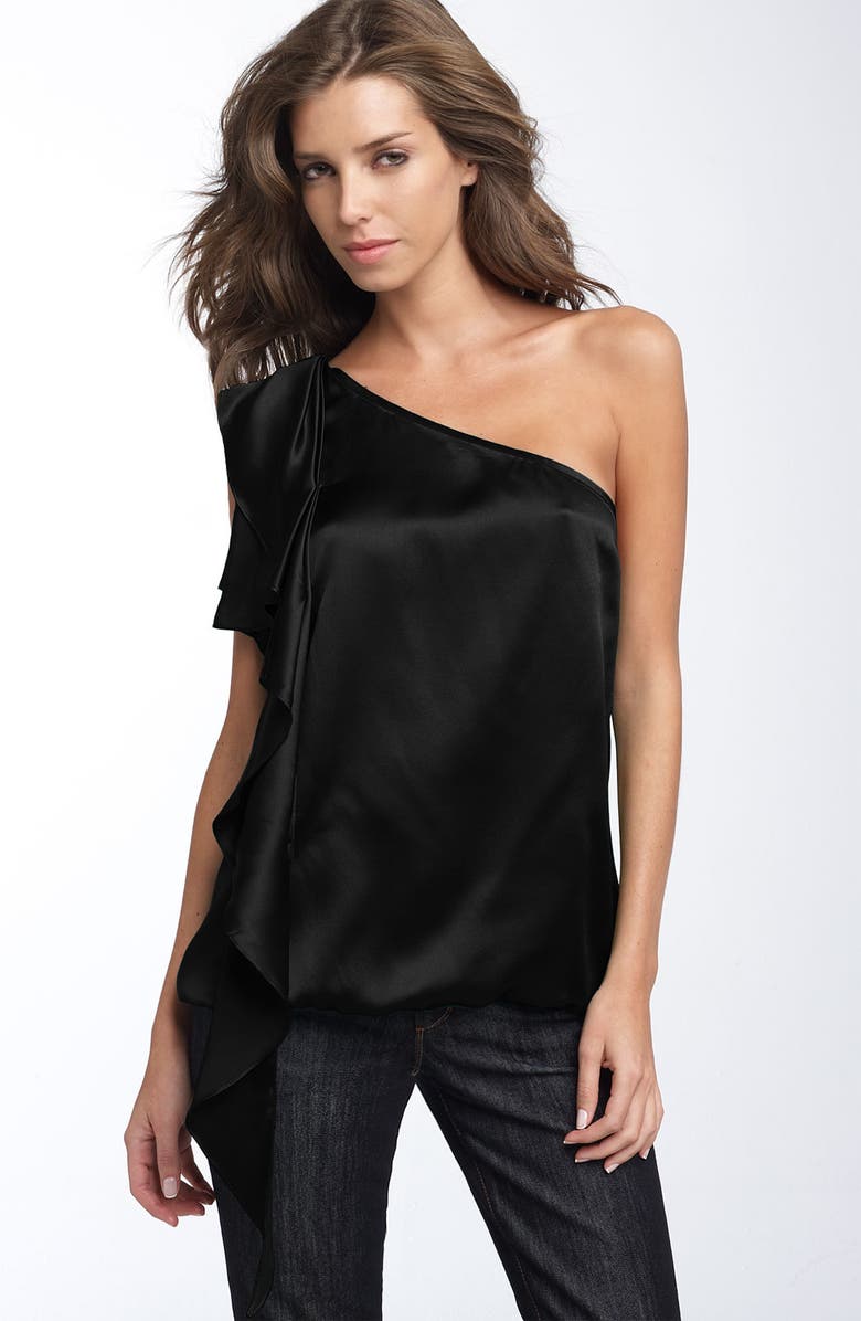 flounce tbd One Shoulder Ruffle Top | Nordstrom