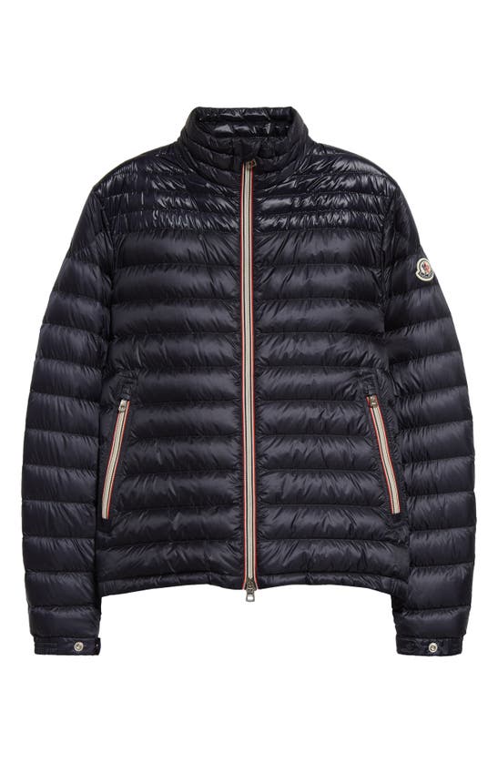 Moncler Daniel Quilted Down Jacket In Blue