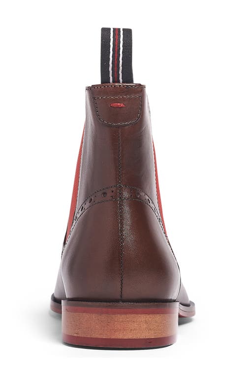 Carlos Santana Mantra Chelsea Boot In Dark Brown