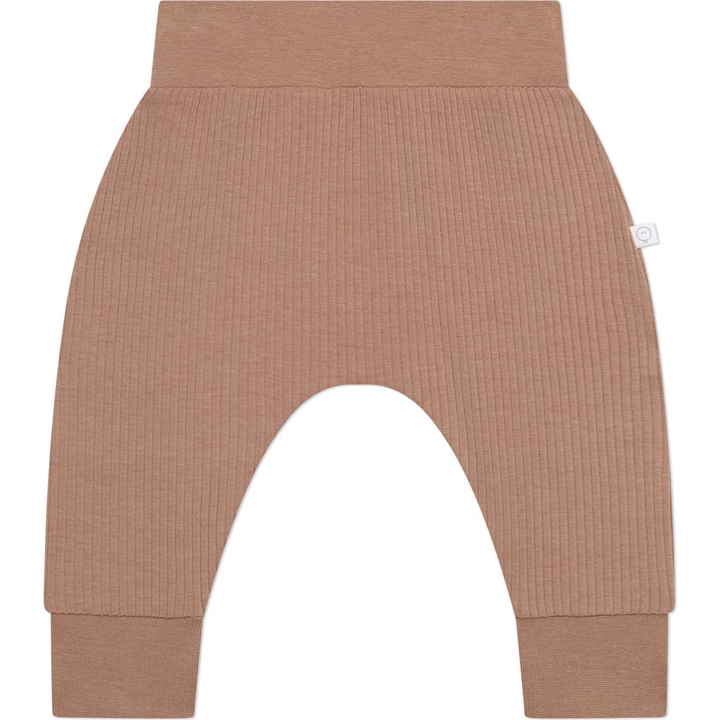 MORI Appliqué Bear Joggers in Bear And Brown