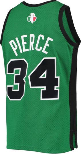 Youth Boston Celtics Paul Pierce Mitchell & Ness Kelly Green 2007-08  Hardwood Classics Swingman Jersey