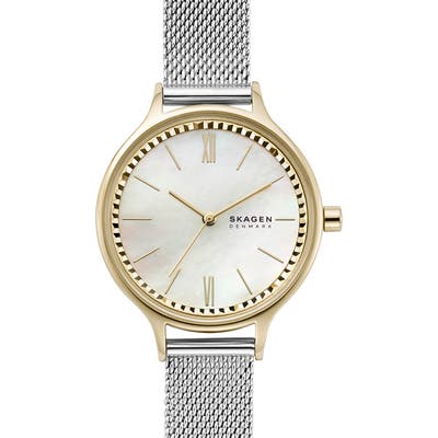 Skagen Anita Mesh Strap Watch, 30mm