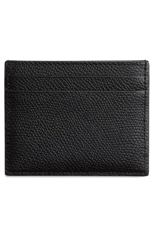 Valentino Vlogo Card Holder In Black