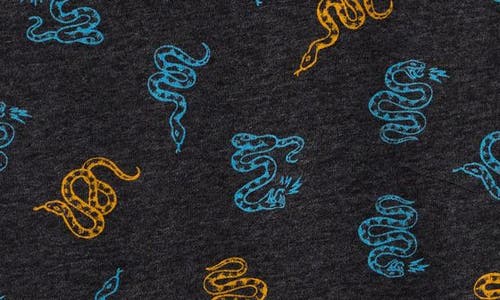 Shop Tucker + Tate Kids' Graphic T-shirt In Black- Multi Snakes