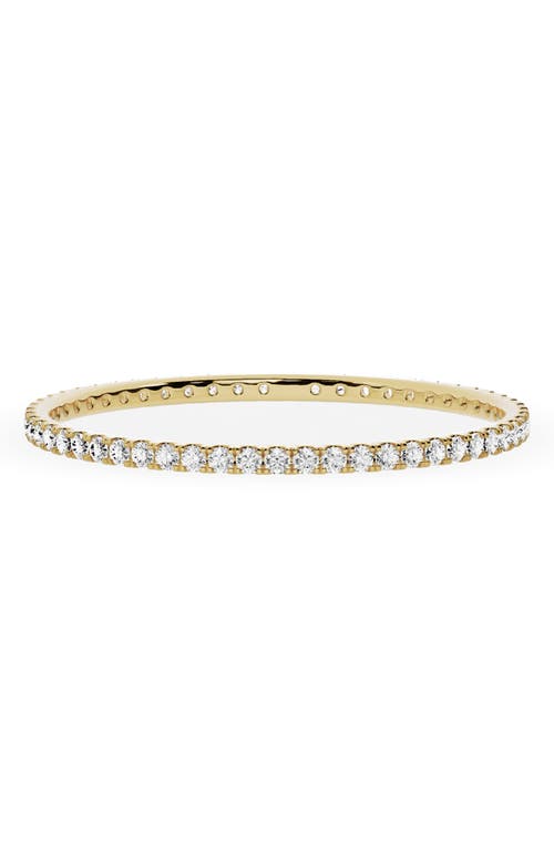 Jennifer Fisher 18K Gold Round Lab Created Diamond Tennis Bangle Bracelet in D9.28Ct - 18K Yellow Gold at Nordstrom, Size 7.25