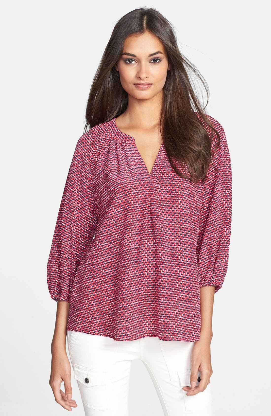 Joie 'Addie B.' Print Silk Blouse | Nordstrom