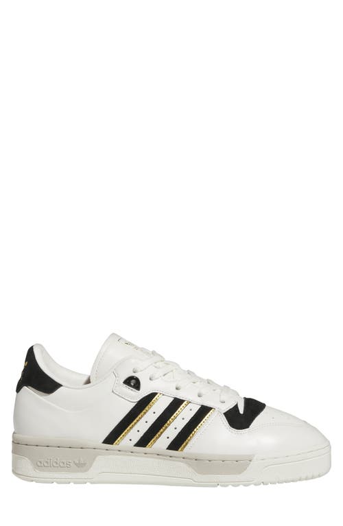 Shop Adidas Originals Adidas Rivalry 86 Low Basketball Sneaker In Cloud White/black/ivory