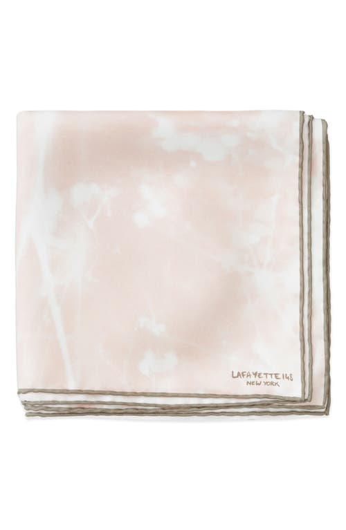 LAFAYETTE 148 LAFAYETTE 148 NEW YORK SHADOW PRINT SQUARE SILK TWILL SCARF 