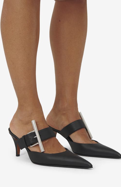 Alexander Mcqueen Mcqueen Birdee Pointed Toe Mule In Black