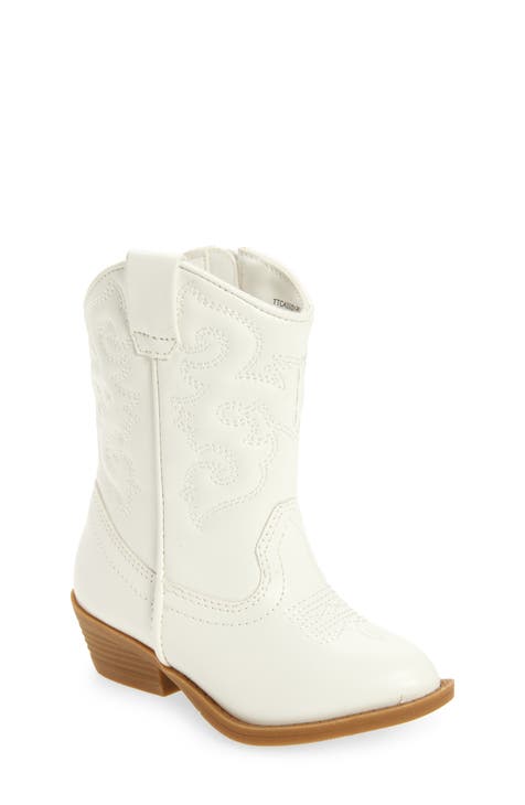 Nordstrom rack white boots sale